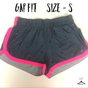 GAP Fit Gray And Pink Active Shorts